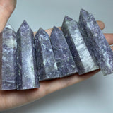PURPLE LEPIDOLITE TOWER POINT