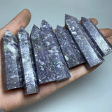 PURPLE LEPIDOLITE TOWER POINT