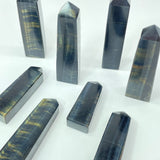 BLUE TIGER EYE TOWER POINT